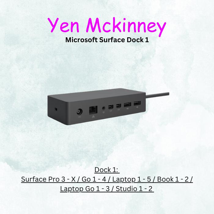Gambar Microsoft Surface Dock 1 2 4 Untuk Surface Pro, Book, Laptop - Dock 1 , Bekas No Box dari Yen McKinney undefined Tokopedia