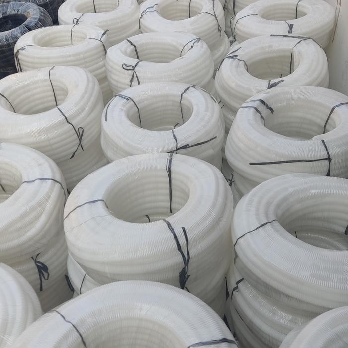 Gambar FLEXIBEL CONDUIT PVC 20 MM / FLEXIBLE CONDUIT 20 MM - Putih dari HEAVY POWER ELECTRIC undefined Tokopedia