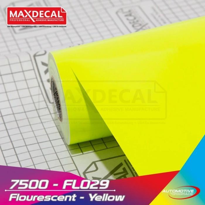 Gambar sticker skotlet maxdecal flourescent yellow kuning stabilo 45cmx50cm - KUNING STABILO dari FM ONLINE MOTOR undefined Tokopedia