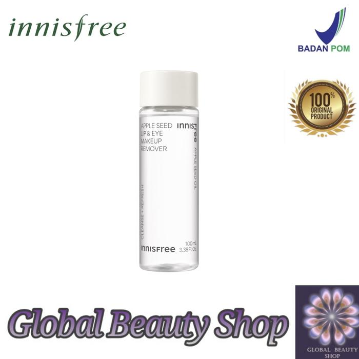 Gambar Innisfree Apple Seed Lip & Eye Make Up Remover 100ML dari Global Beauty Shop undefined Tokopedia
