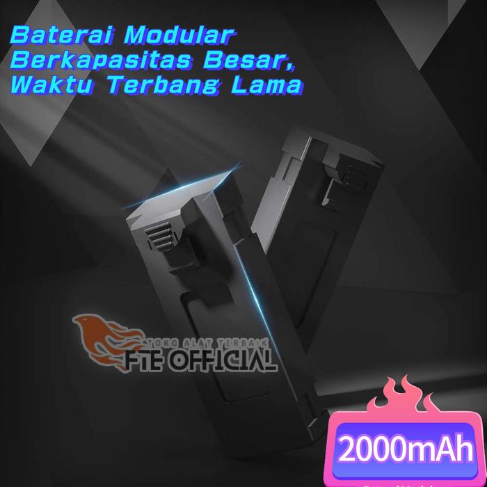 Gambar 3 Kamera 8K RC Drone Serat Karbon Penghindaran Rintangan Tanpa Sikat - Baterai P8PRO dari FTE Official undefined Tokopedia