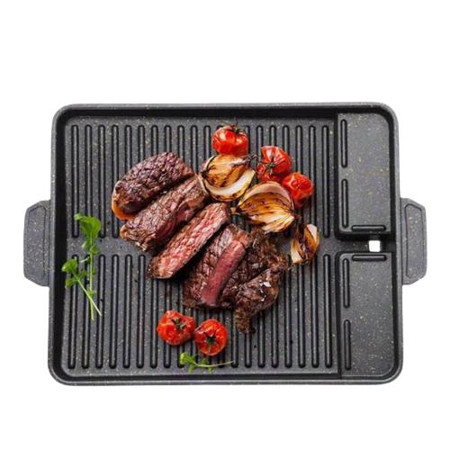 Gambar ALAT PANGGANG SEHAT SUGO GRILL PAN Bbq square GRIL TEFLON ANTI LENGKET - YakinikuGm dari BARANG MALL undefined Tokopedia