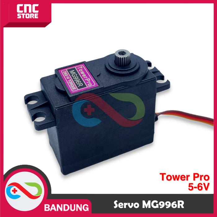 Gambar [CNC] TOWERPRO MOTOR SERVO MG996R MG996 METAL GEAR UPGRADE MG995 dari CNC STORE BANDUNG undefined Tokopedia