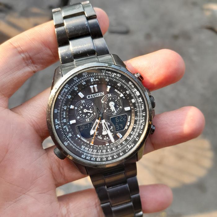 現状 CITIZEN まずかっ ECO-DRIVE エコドライブ C652-S077419