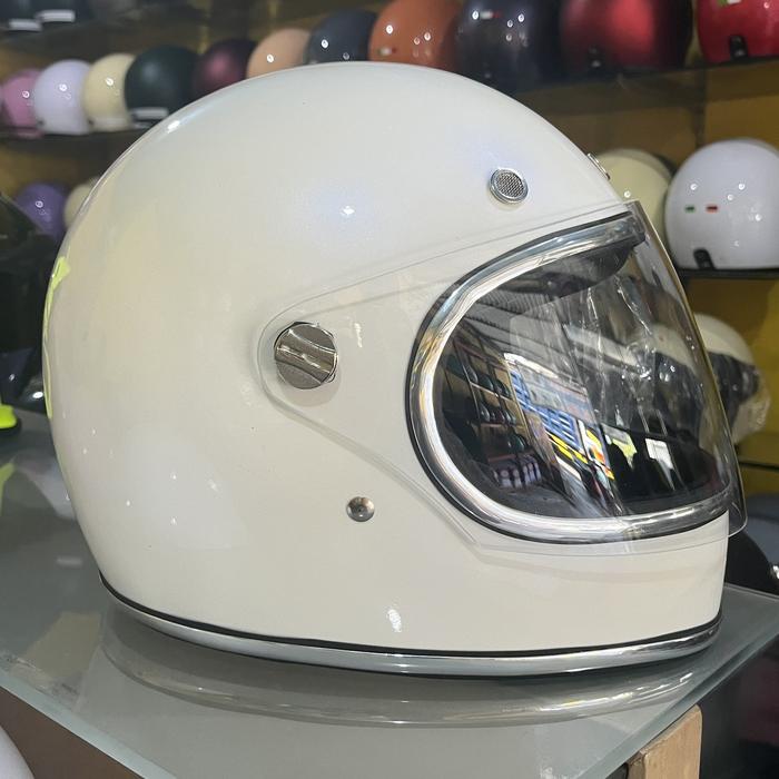 Gambar Helm gringo original - Putih dari ANDIKA HELM BALI undefined 5 Tokopedia