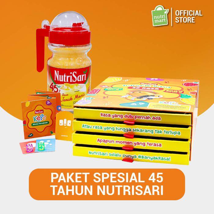 Gambar Paket Spesial 45 Tahun NutriSari – 45 Rasa NutriSari Hampers Box dari Nutrimart Store undefined Tokopedia