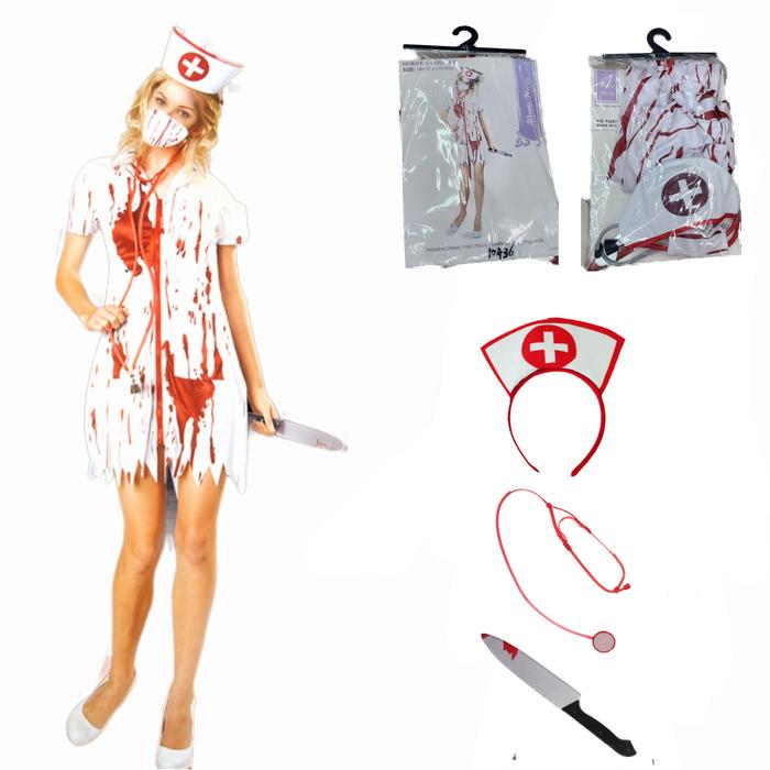 Gambar Kostum Halloween Dokter Cosplay Suster Party Costume Haloween Murah - HC01 KOS SUSTER dari MadisonShop undefined Tokopedia