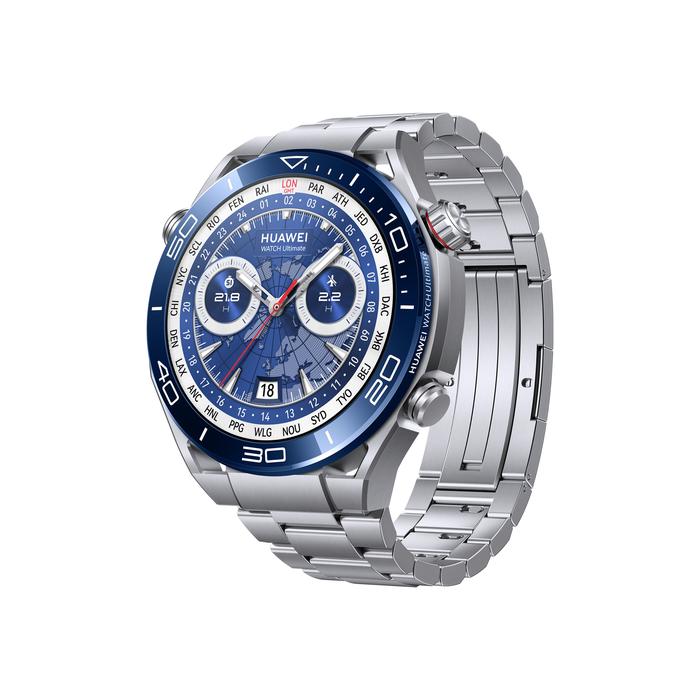 Gambar Huawei Watch Ultimate Zirconium - based Liquid Metal 100 m Diving New - EXCLUSIVE BLUE, 46MM dari Premium Reseller Store undefined Tokopedia