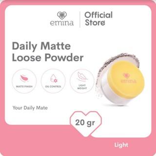 Gambar Emina Daily Matte Loose Powder - 01 Light Beige dari cosmocosmetic cosmo undefined Tokopedia