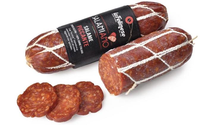 Gambar Salami Piccante (Cured Italian Sausage) Presliced - 100 dari The Spices Garden undefined Tokopedia