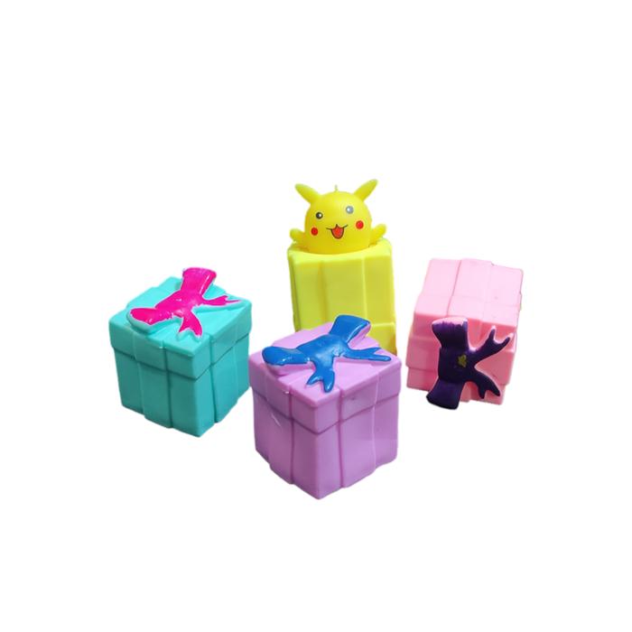 Gambar Squishy Pop up animal squeeze toy karakter lucu - PIKACHU BOX dari pasar grosir asemka undefined Tokopedia