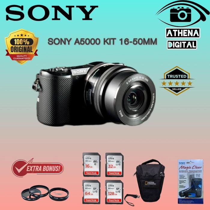 Lens Sony A5000 For Streaming Sony Alpha A5000 Kit (White