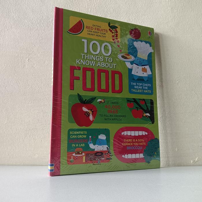 Gambar 100 things to know usborne set encyclopedia Hardcover (10 books) - Food dari Booktubersid undefined Tokopedia