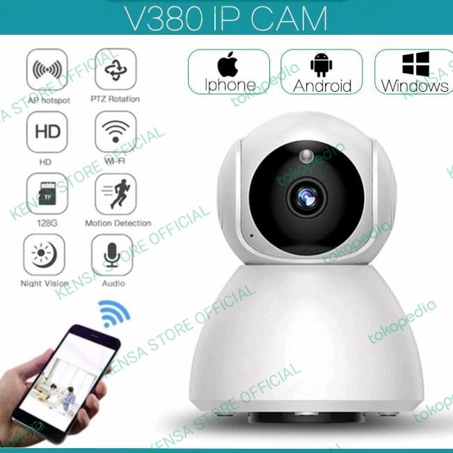 Jual IP Camera 1080P CCTV Snowman 5MP V380 Pro Cam Kota Manado