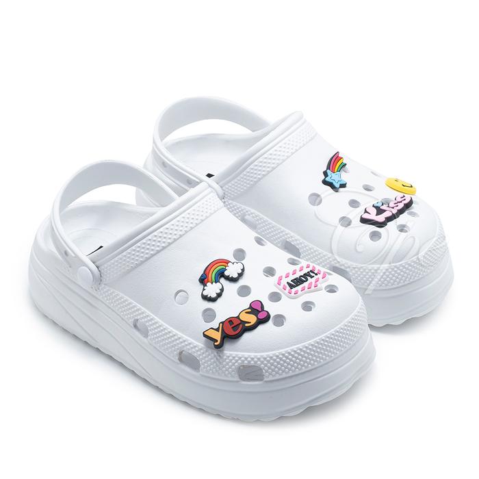 Gambar CPE SLPT Santos Super Tebal Love Rainbow (Jibits dikirim random) - Putih, 36 dari Calliope Official Shop undefined Tokopedia