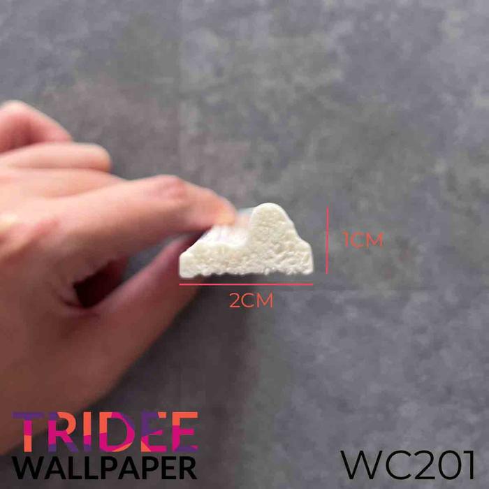 Gambar Wall Moulding | Wall Batten | Dinding Profil | TRIDEE WALLPAPER - WC201, 144CM dari Tridee Wallpaper undefined Tokopedia
