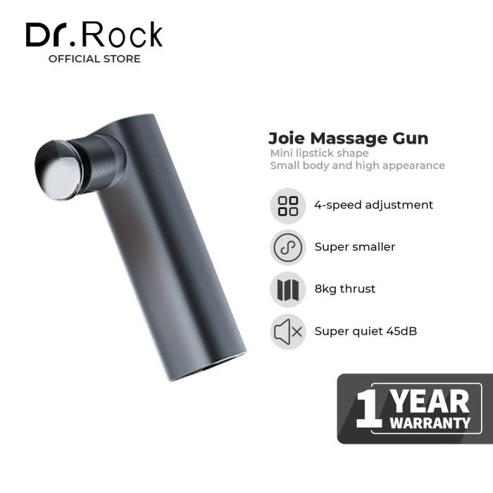Gambar Dr. Rock Joie Portable Massage Gun - Gun Mental dari Dr. Rock Indonesia undefined Tokopedia