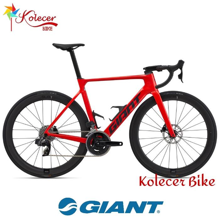 Jual Giant Propel Advanced Pro Phoenix Red Sram Rival eTap AXS