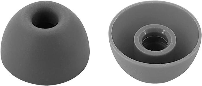 Gambar Ear Tips Replacement Silicon Eartips Earbuds Tips Headset Headphone - Hitam dari Lucky Luke Merchant undefined Tokopedia