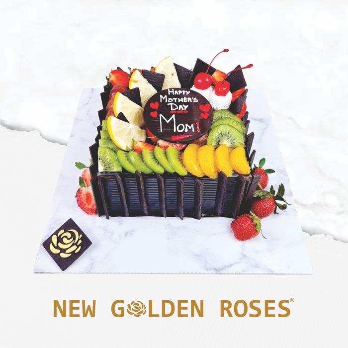 Gambar Kue Ulang Tahun Full Buah - Custom Kue Ulang Tahun Dewasa dari New Golden Roses undefined Tokopedia