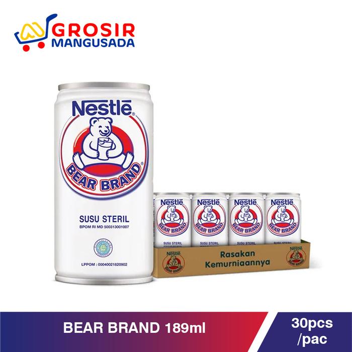 Gambar Bear Brand 189ml GROSIR - Susu Berkualitas Tinggi - 3 pcs dari Grosir Mangusada undefined Tokopedia