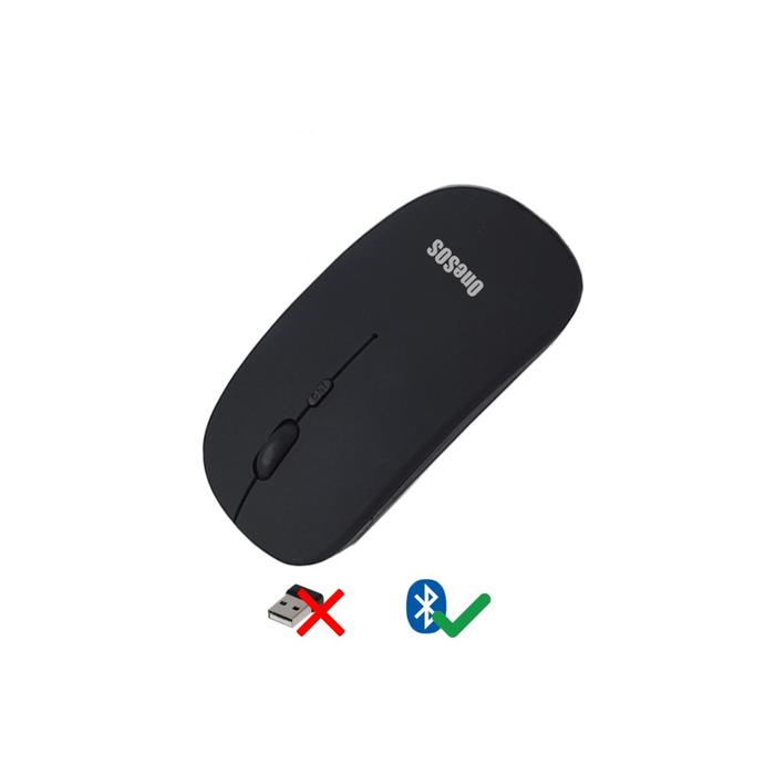 Gambar Mouse Wireless Bluetooth USB Dongle Color Tablet Laptop PC Komputer - Hitam BT dari HahaStore ID undefined Tokopedia