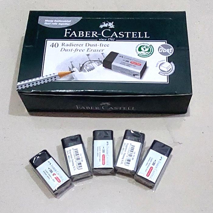 Gambar Faber Castell Penghapus Kecil B40 Hitam (per pcs) dari Store Harmony undefined Tokopedia