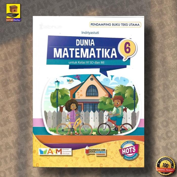 Gambar BUKU MATEMATIKA SD / DUNIA MATEMATIKA SD KELAS 1 2 3 4 5 6 PLATINUM - KELAS 6 R1 dari Ahmadzaki03 undefined 4 Tokopedia