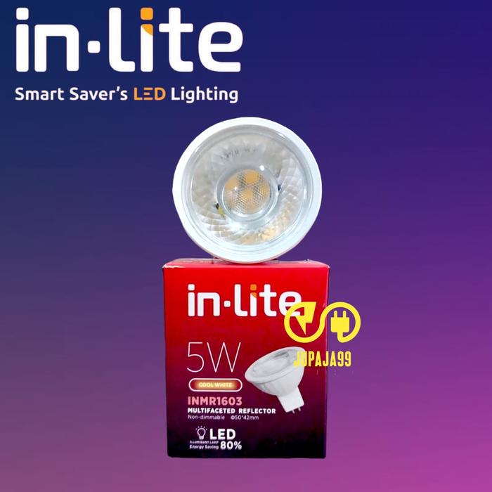 Gambar INLITE LAMPU MR16 3W / 5W / 7W IN-LITE INMR1603 PUTIH/KUNING - 5W-4000K INLITE dari Jupaja999 undefined Tokopedia