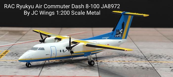 Jual RAC Ryukyu Air Commuter Dash 8-100 JA8972 By JC Wings 1
