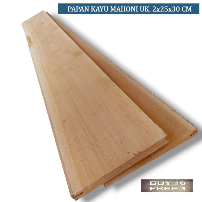 Gambar Papan Kayu Mahoni Panjang Ukuran 2 Lebar 25 cm Serut Halus Amplas Baru - 2x25x30, Non Serut dari CV. Karya Jembar undefined Tokopedia