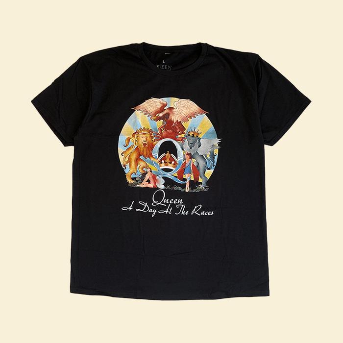 Jual Jual Kaos Band QUEEN A DAY AT THE RACES Official/Original T