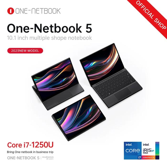 Gambar OneNetbook Onemix 5 One Mix 5 Laptop mini Gaming Core i7-1250U Win11 - 32/1TB dari Toko hamder undefined Tokopedia