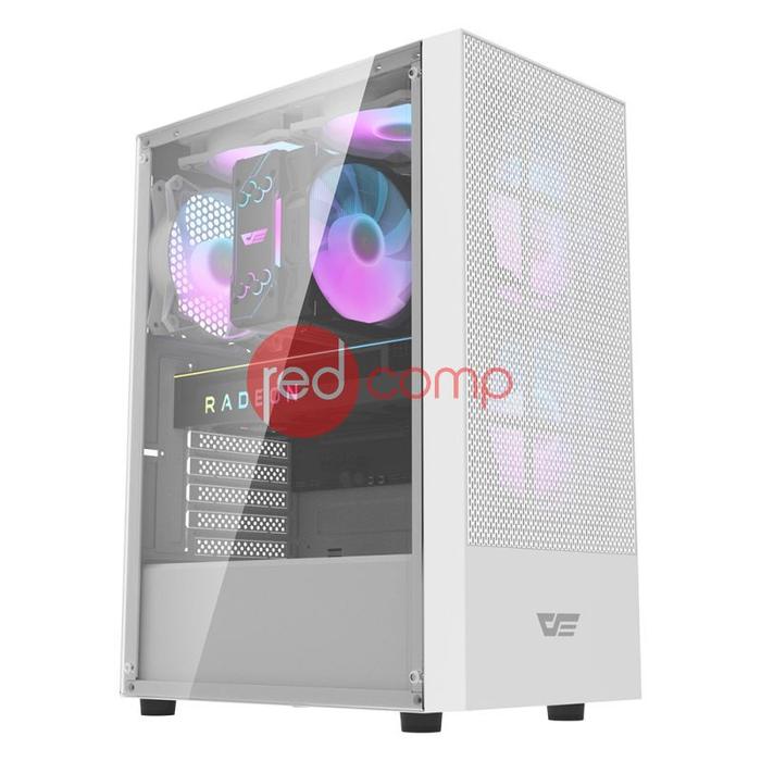 Gambar Casing - darkFlash A290 (Free 3 RGB FAN) ATX/ M-ATX/ITX - Putih dari Redcomp undefined Tokopedia