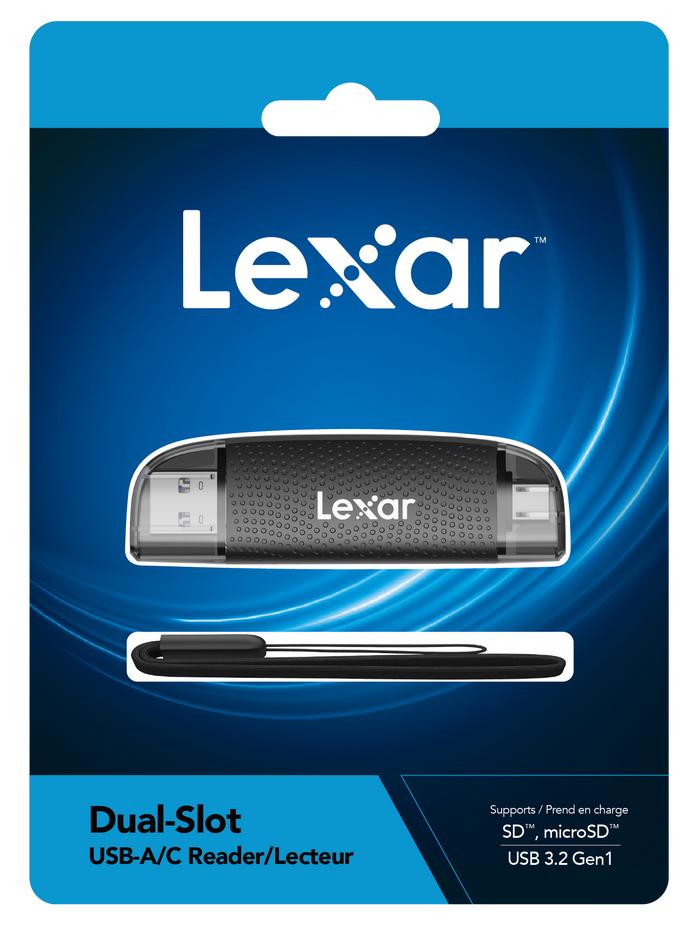 Lexar Flashdrive Rw310 Promo Lexar Dual Slot RW310 USB 3.2 A/C Card Reader SDcard / MicroSD ...
