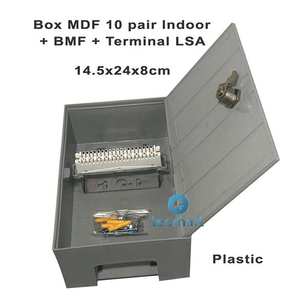Gambar Box MDF telepon 10-30pair / terminal box mdf fiber 10-30pair+LSA+Frame - Box MDF 10 pair dari Tecmart undefined Tokopedia