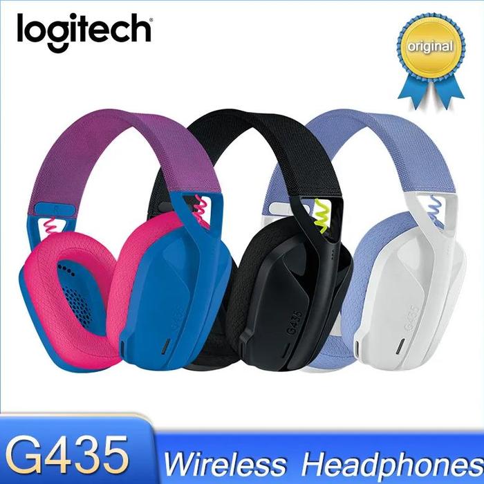 Logitech G435 Bluetooth Wireless Gaming Headset Surround S