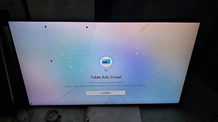 Gambar SAMSUNG Smat QLED TV 55" Q7F 4K (2018) - QA55Q7FNAKPXD - UNIT 2 FOTO 1 dari Samsung Grade undefined Tokopedia