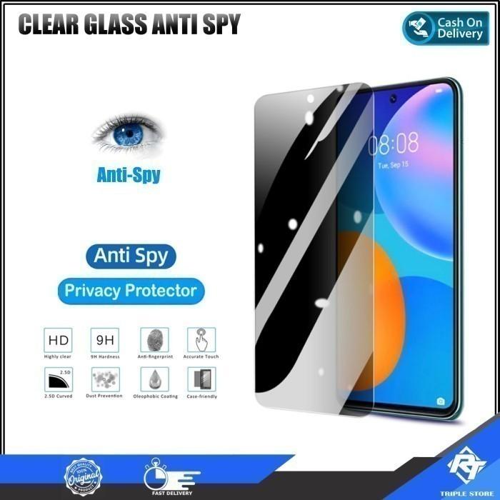 Gambar Tempered Glass Anti Spy Clear Infinix Note 12 VIP Note 30i Note 30 PRO - Inf Note 12 G96 dari Triple Storee undefined Tokopedia