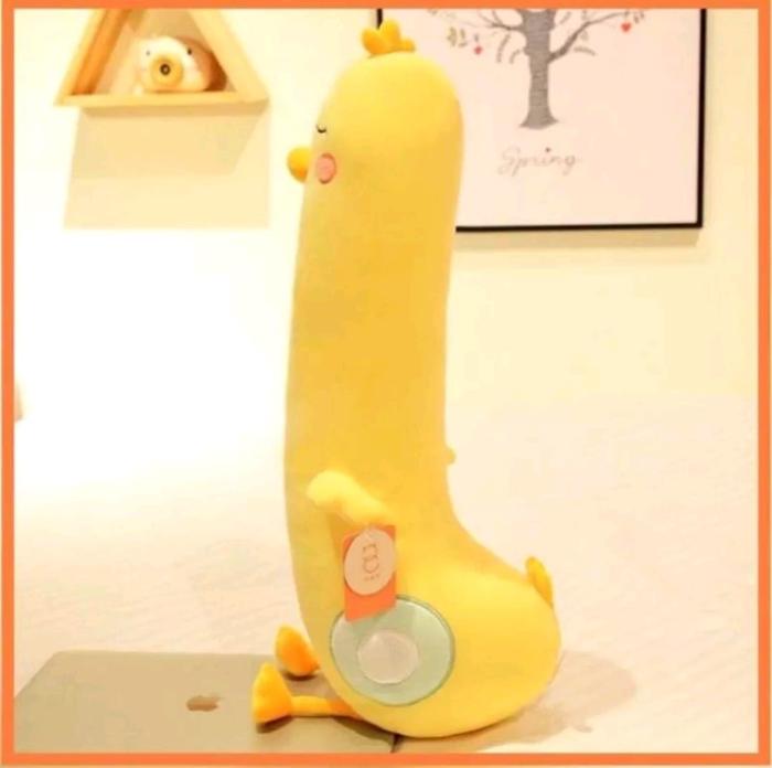 Gambar Bantal Guling Karakter Ayam Kuning Kaki Panjang Boneka Tidur 120 cm - 70 cm dari Istana Bonekaku20 undefined Tokopedia
