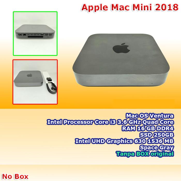 Apple Mac mini 2018 i3 メモリ32GB SSD256GB Amazon.com: Apple Mac Mini (Late 2018) 3.6GHz Quad-Core