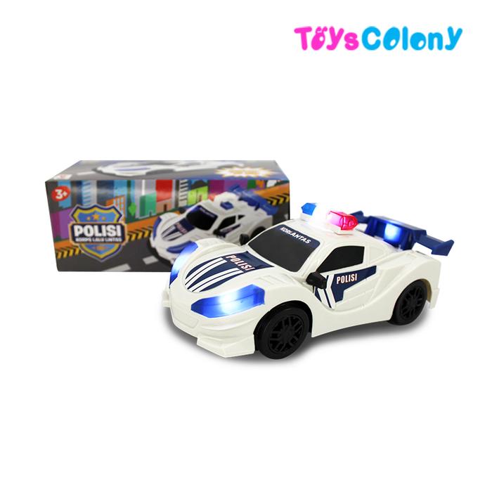 Gambar Mobil Polisi Korlantas Bump And Go - Mainan Mobil Polisi Baterai dari Toys Colony undefined Tokopedia