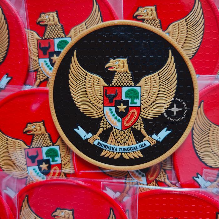 Gambar logo garuda timnas sepak bola patch heat press futsal patch jersey dari ELDshop official undefined Tokopedia