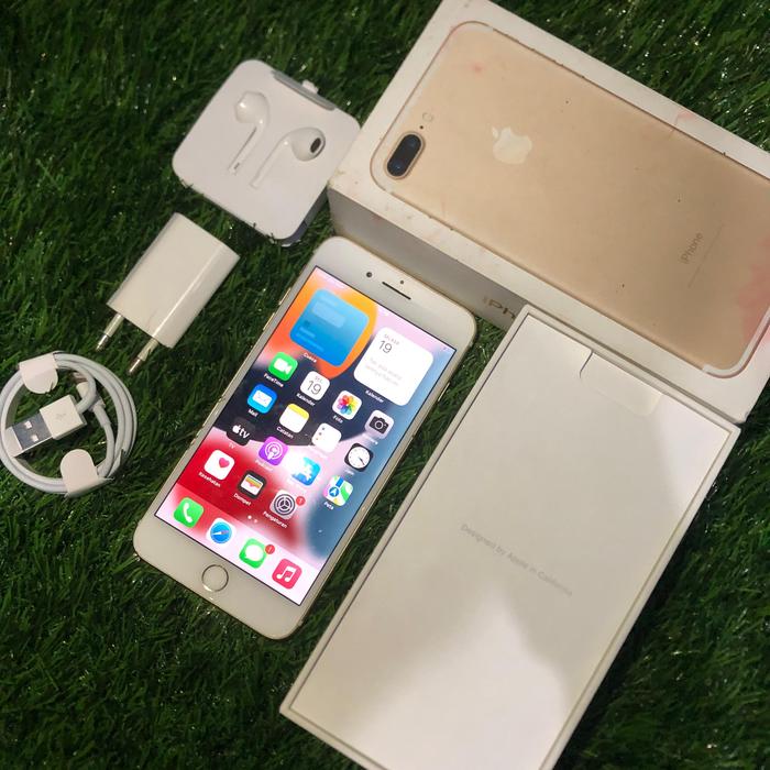 Gambar IPHONE 7 + PLUS GARANSI RESMI IBOX, BLACK ROSE GOLD SILVER . FULLSET - 32GB, FULLSET INTER dari Great Apple undefined Tokopedia