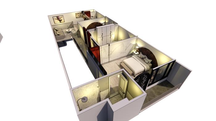 Gambar Paket Lengkap Desain Rumah Tinggal 2D dan 3D - Denah3D dari makodesignelp undefined Tokopedia