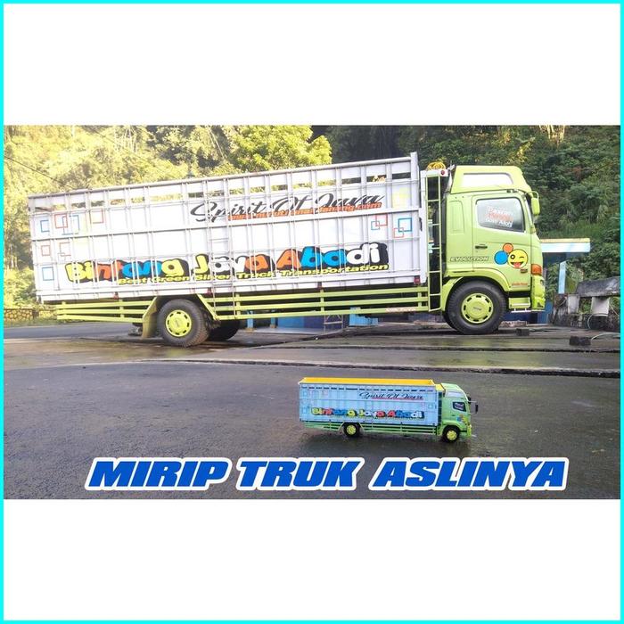 Gambar MIniatur truk  lintas Pulau jawa-kalimantan dari allexeduardo undefined Tokopedia