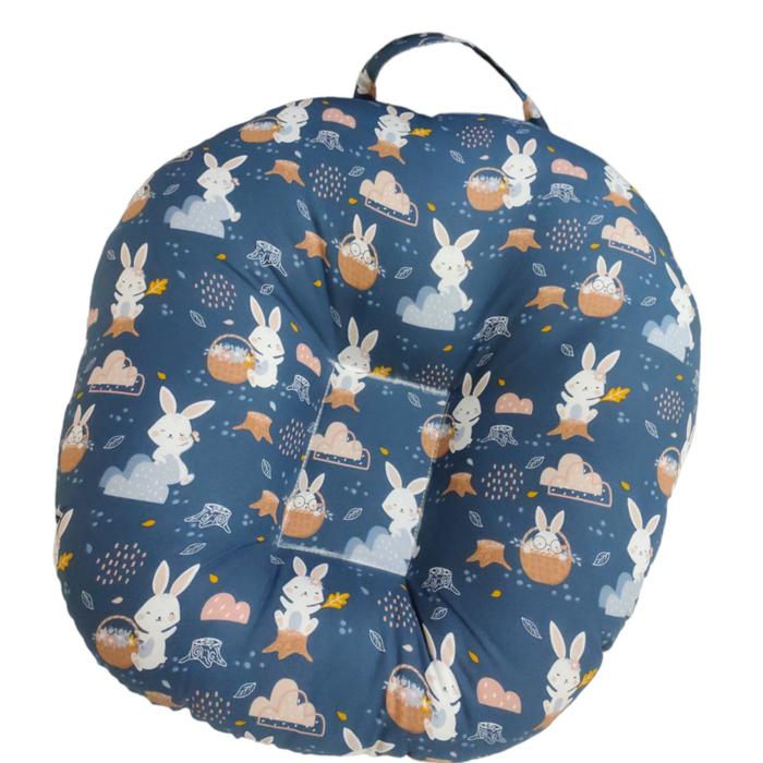 Gambar Bantal Sofa Bayi - Sofa Bed Bayi - Kasur Bayi - Bunny Navy dari Aurel Babyshop undefined Tokopedia