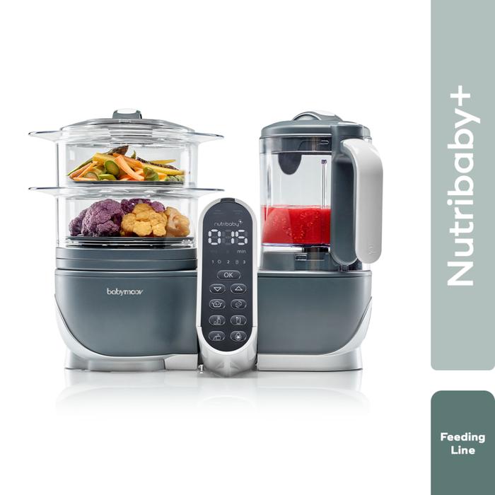 Gambar BABYMOOV - Nutribaby+ Food Processor Bayi / Blender Makanan - grey dari odilia baby shop undefined Tokopedia