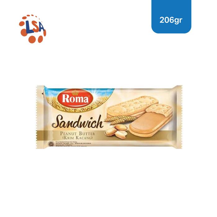 Gambar Biskuit Roma Sandwich - Peanut dari Laristama Sejahtera undefined Tokopedia
