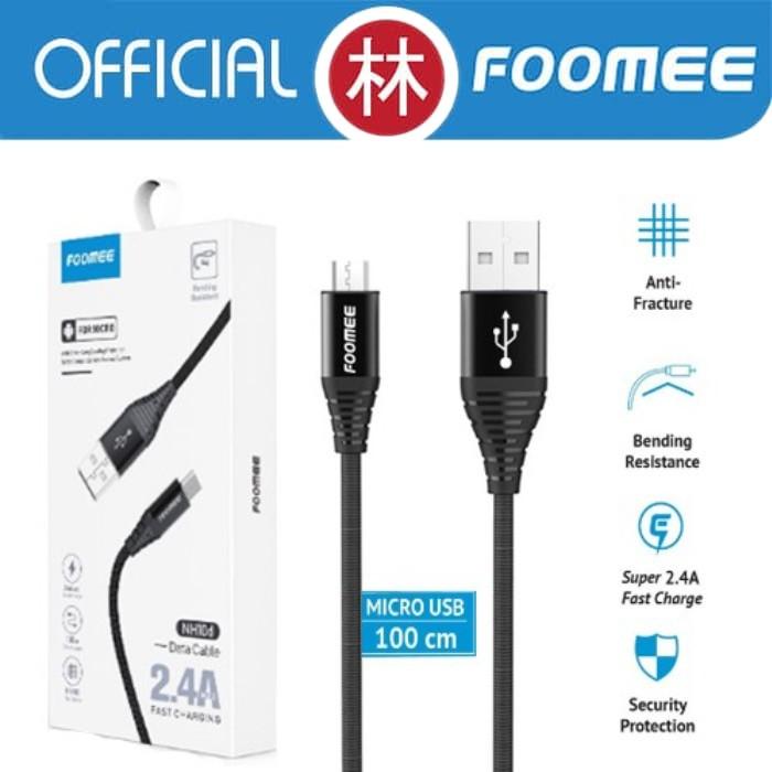 Gambar Robot RSM100 Data Cable Micro USB Fast Charge 2.4A - Foomee NH10D dari Liem Group undefined Tokopedia